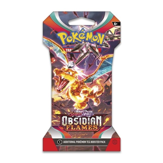 Pokemon: Scarlet & Violet - Obsidian Flames - Sleeved Booster Pack