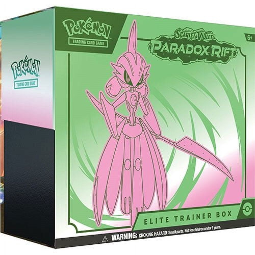 Pokemon: Scarlet & Violet - Paradox Rift- Elite Trainer Box (Iron Valiant)